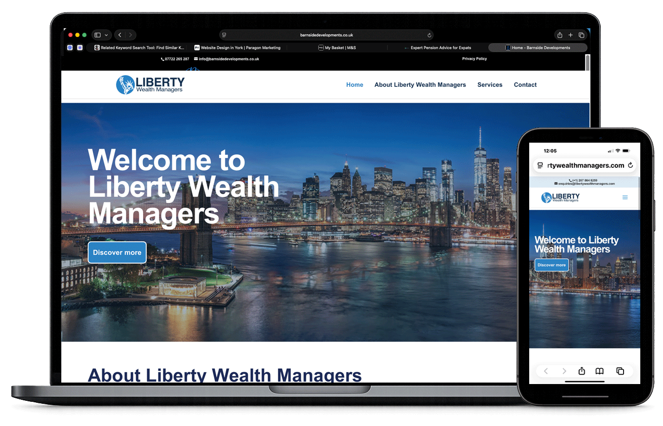Liberty-Wealth-Management- Lead generation by Paragon Marketing in York