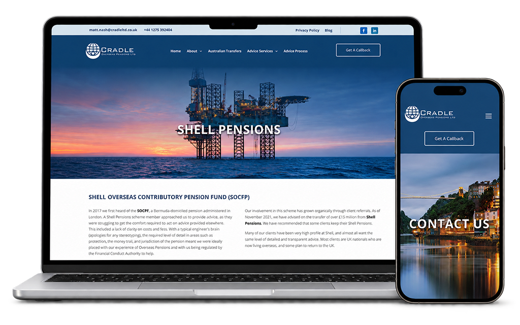 Lead-generation for pensions company
